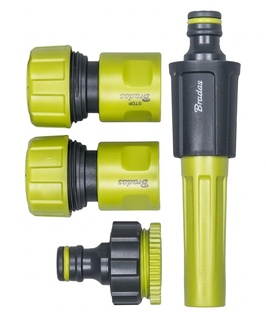 Комплект фитингов для полива из 4-х эл. на 1/2" и 5/8" Lime Line (ФБ12Л), Польша